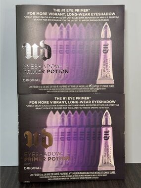 Urban Decay Original Eyeshadow Primer Potion (x2 sample) 2 ml / 0.06 fl oz NIB